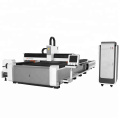 750W 1200W fiber laser cutting machine for sheet metal processing / kitchen ware / elevators